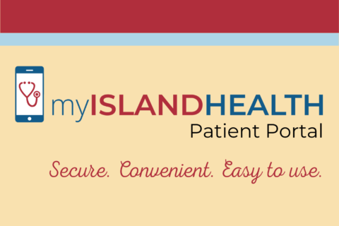myIslandHealth patient portal logo