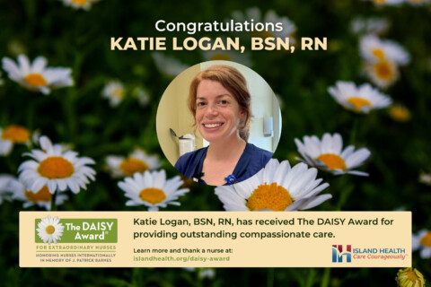 DAISY Award winner Katie Logan, BSN, RN