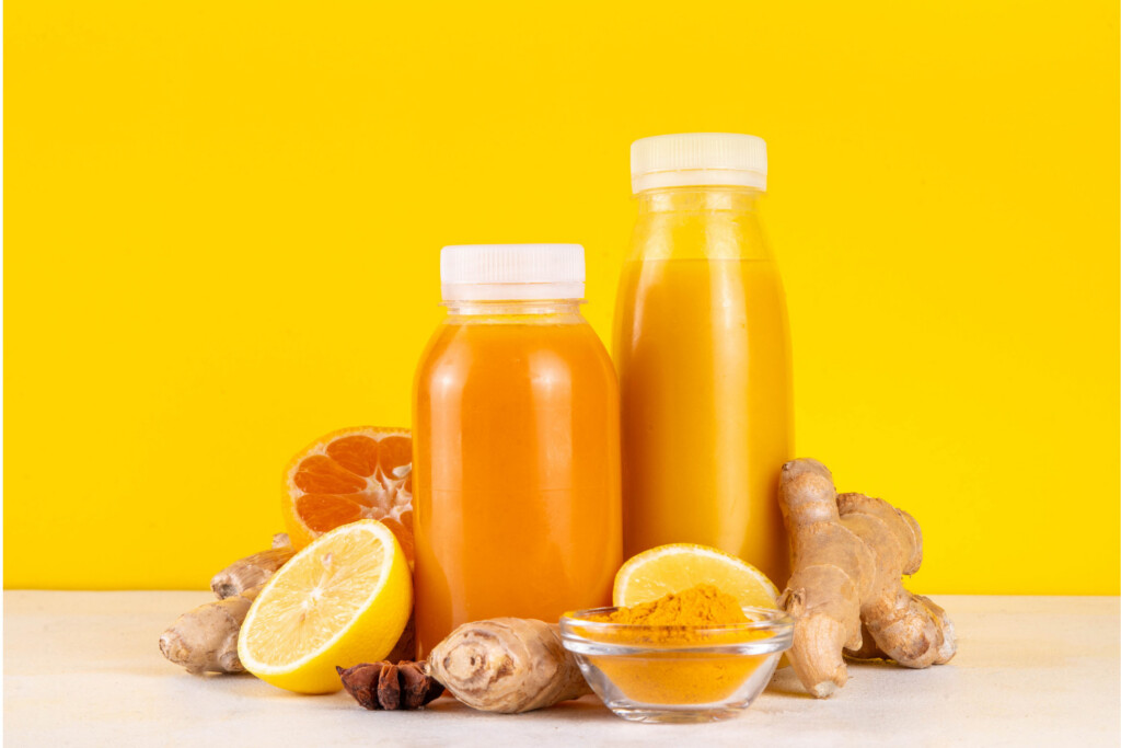 ginger and lemon juice