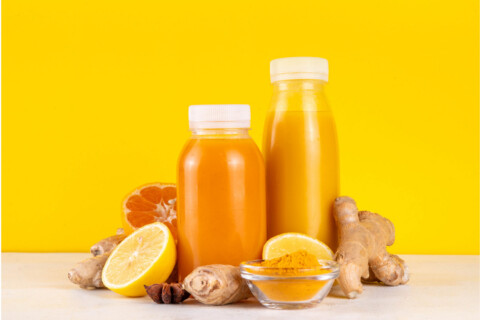 ginger and lemon juice