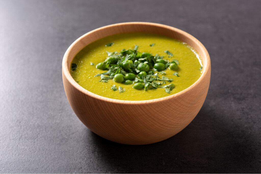 bowl of pea soup