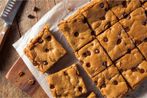 blonde brownies