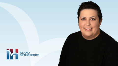 Kristen Roberts, PA-C with Island Orthopedics.