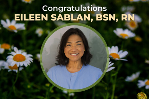 DAISY Award winner Eileen Sablan, BSN, RN, Labor and Delivery Nurse.